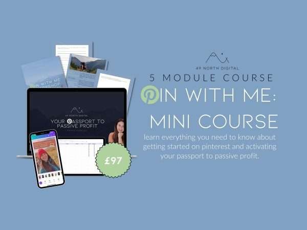 pinterest mini course image stack